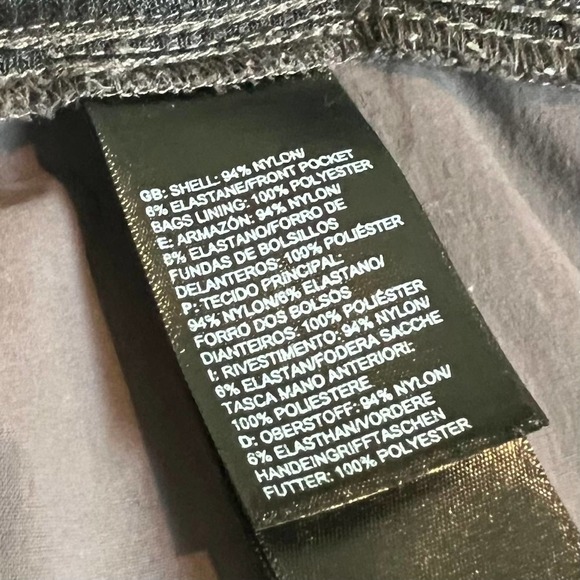 The North Face Sheltay High Rise Tech Pant Size 8 Gray Brown Pull On - Picture 7 of 8